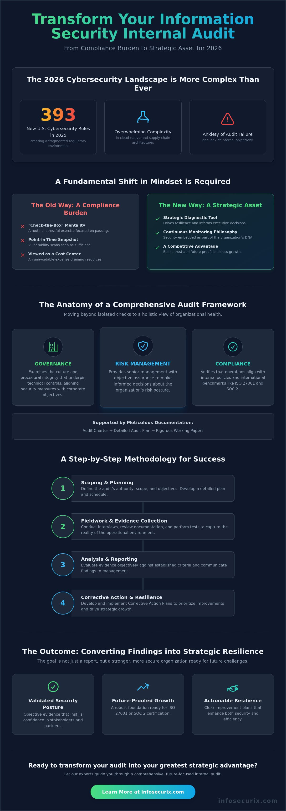 Mastering Information Security Internal Audits: A Strategic Framework for 2026