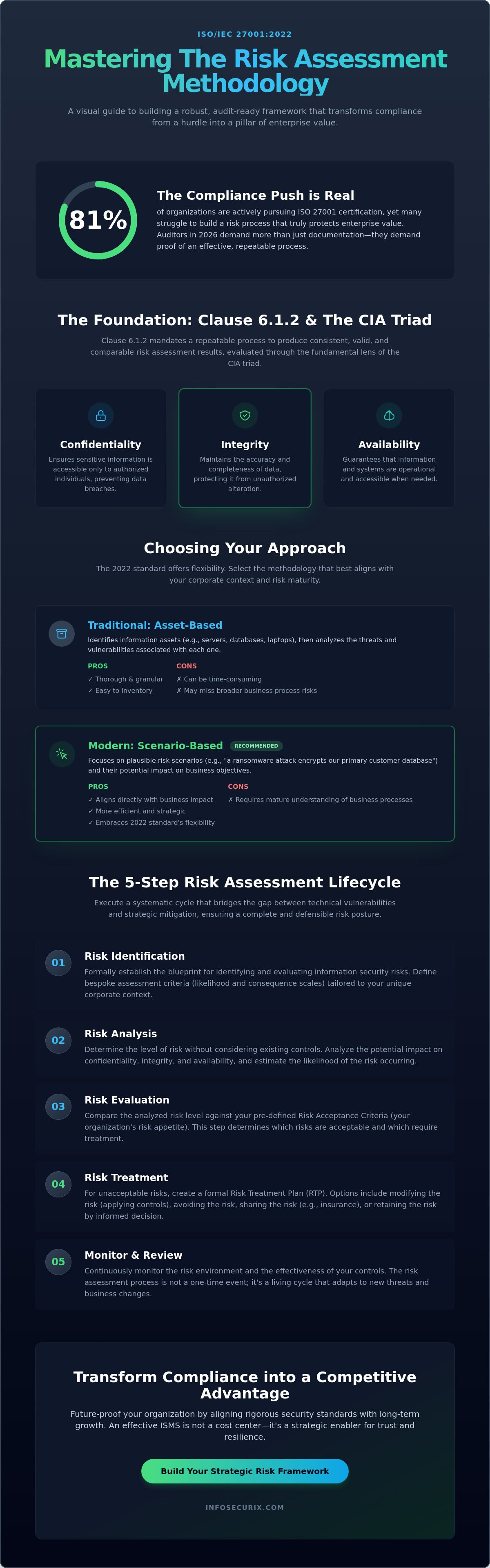 Mastering the ISO 27001 Risk Assessment Methodology: A Strategic Framework for 2026