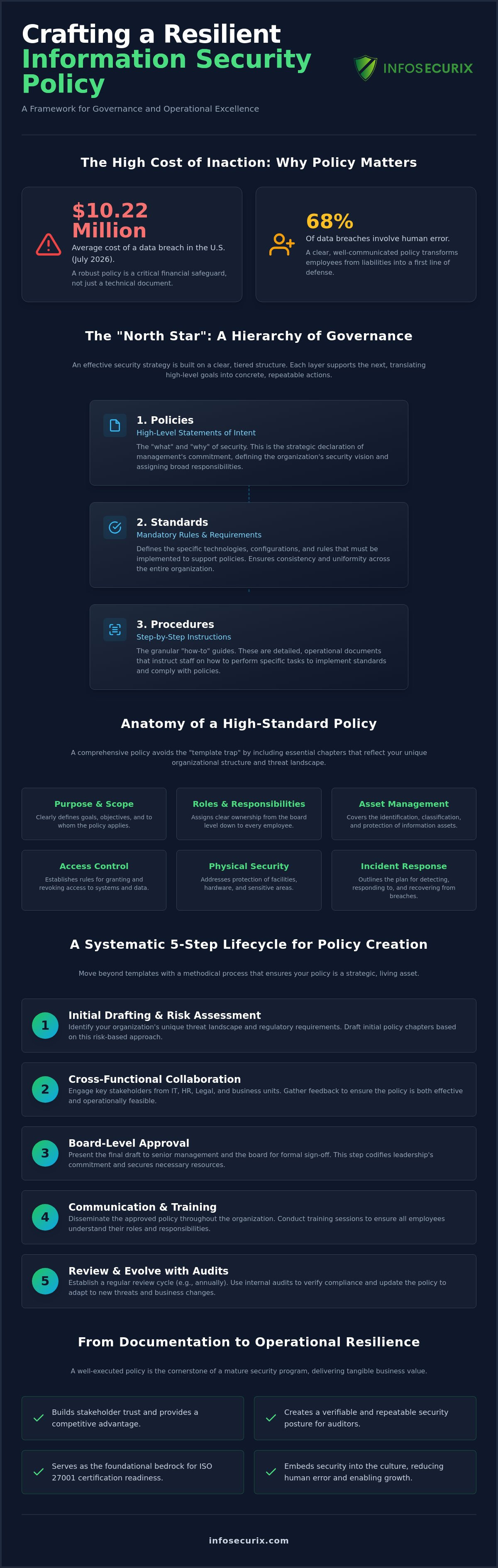 Creating an Information Security Policy: A Strategic Guide for 2026